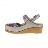 Sandalias Laura Vita Piel Cuña Corcho FACSCINEO 0121