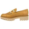 Mocasín Piel Teñido y Engrasado a Mano Plataforma Wikers