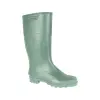 Bota de Goma Hombre Plana Verde P Agua 1066