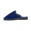 Zapatillas de estar en casa hombre Verano Abiertas Azul Marino Rizo Tipo Toalla Pisable 5001