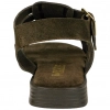 Sandalias cangrejeras de mujer de piel serraje con plantilla gel - Wikers T 162515