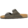 Sandalia Dos Hebillas Piel Hombre Plana Suver 520015 C