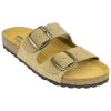 Sandalia Dos Hebillas Piel Serraje Hombre Sevillas A6190