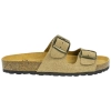 Sandalia Dos Hebillas Piel Serraje Mujer Plana Sevillas  A 61904