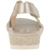 Sandalia Cuña Baja Piel Troquelada Velcro Doctor Cutillas 35334