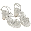 Sandalias Tacón Ancho y Plataforma Tiras Finas Buonarotti BL-5725 V