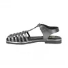 Sandalia Cangrejera Plana Piel Studio Scarpe SN34329