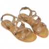 Sandalia griega piel plana Studio Scarpe SF-77418