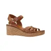 Sandalias Cuña Gel Piel Wikers D36414
