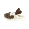 Pantuflas de Mujer y niña Invierno Abiertas Beis Dibujo Perro D006cehdjxt