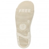 Zapatilla Lona Blanca Barefoot Mujer Mustang Free ARIA 60944