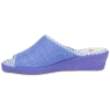 Zapatillas Casa Descalza Cuña Alta Azul Verano Alcalde 8310