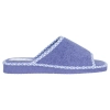Zapatilla Casa Mujer Verano Abierta Rizo Nellakis 171 Azul