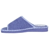 Zapatilla Casa Mujer Verano Abierta Rizo Nellakis 171 Azul