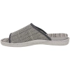 Zapatilla Plumaflex Descalza Pinki Gris Bordado Plana Plumaflex 12452