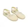 Alpargatas Planas Beige con pulsera - Aladino 764