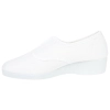 Zapatilla Blanca Mujer Cerrada Cuña Media Calle 7000