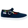 Zapatilla de Lona Plana Hebilla Niños Javer 62