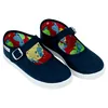 Zapatilla de Lona Plana Hebilla Niños Javer 62
