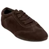 Zapatilla Casual Piel Serraje Cordones Plana Buonarotti 3359