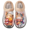 Zapatilla Plumaflex Descalza Plana Mujer Estampado Hamsters 12213