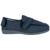 Zapatilla Ancho Ortopédico Velcro Plana Azul Marino Doctor Cutillas 10187C