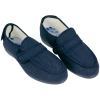 Zapatilla Ancho Ortopédico Velcro Plana Azul Marino Doctor Cutillas 10187C
