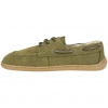 Zapato Barefoot Náutico Hombre Vegano Mustang Free MOC 84839 Verde
