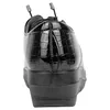 Zapato Charol Negro Mujer Cuña y Plataforma Mysoft 26M589