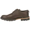Zapato Piel Engrasada Marrón Chocolate Membrana Impermeable Plano Renature COMUNAL 04