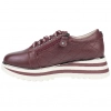 Zapatos Casuales de Piel con Plataforma y Cuña - GARDENIA 01 by CHK10