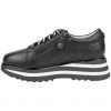 Zapatos Casuales de Piel con Plataforma y Cuña - GARDENIA 01 by CHK10