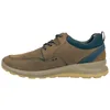 Zapato Nobuck Piel Marrón Chocolate Cordones Waterproof St. Gallent NETO-01