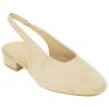 Zapato Salón Destalonado Tacón Bajo Mujer Beis Buonarotti S-5638