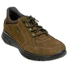 Zapato Waterproof Piel Nobuck Elásticos Plano Luisetti 36123NO-W