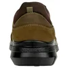 Zapato Waterproof Piel Nobuck Elásticos Plano Luisetti 36123NO-W