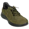 Zapato Waterproof Piel Nobuck Elásticos Plano Luisetti 36123NO-W