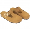 Zuecos Planos Bio mujer piel semi abierto Autenti 15767