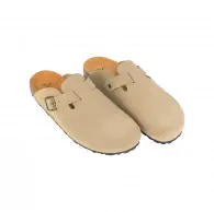 Zuecos de  piel serraje para hombre Autenti con piso bio de corcho - Autenti 355