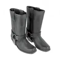 Bota Motera Piel Punta Cuadrada - Johnny Bulls 4829