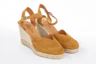 Cuñas Altas Esparto Mujer de 7 Cuerdas con Pulsera Corte V Carmen Garcia 173S7