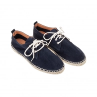 Alpargata Cordones Hombre Piel Serraje Carmen García 71S16