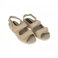 Sandalias Cómodas para Pies Delicados con Triple Ajuste de Velcro - Doctor Cutillas 21739