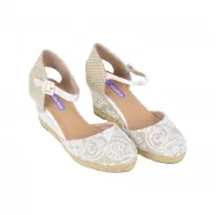 Cuñas Elegantes Para Boda Bicolor Mandarina MAR
