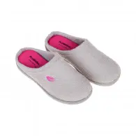 Zapatilla Casa Mujer Verano Abierta Rizo Plumaflex 12314