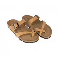 Sandalias Blanco Marron Negro Plomo Verde Hebilla Dedo Piso Fino Suver 520012
