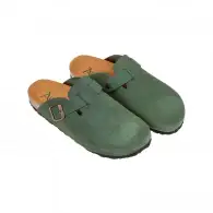 Zuecos de  piel serraje para hombre Autenti con piso bio de corcho - Autenti 355