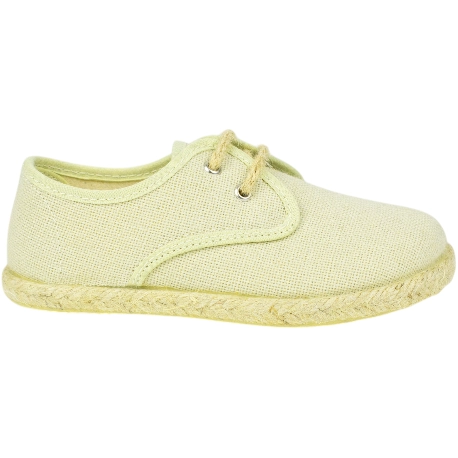 Alpargata Cordones Plana Niño Condiz 267