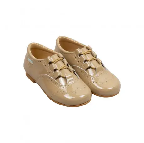 Zapato Cordones en Charol Angelitos 1505