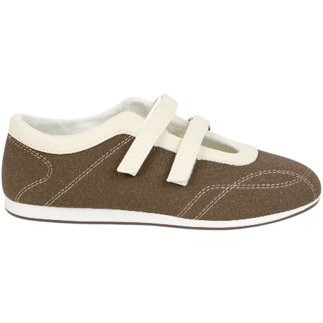 Bailarina Sport Velcro Plana Ideal Shoes 9182